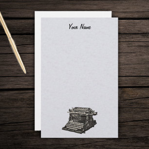 Papelería Antigua vieja máquina de escribir de moda