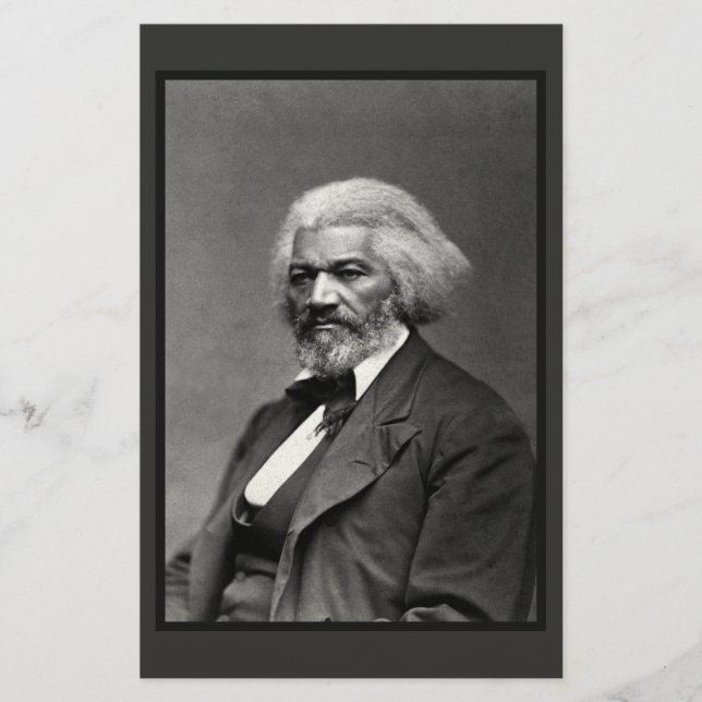 Papelería Antiguo Fr3d3rick Bailey Douglas Héroe Africano Am (Anverso)