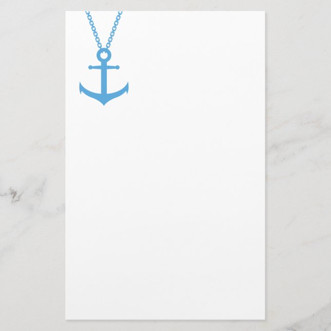 Papelería Anuncio encadenado (Anverso)