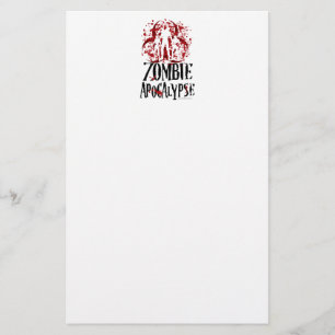Papelería Apocalipsis del zombi