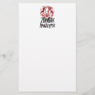 Papelería Apocalipsis del zombi
