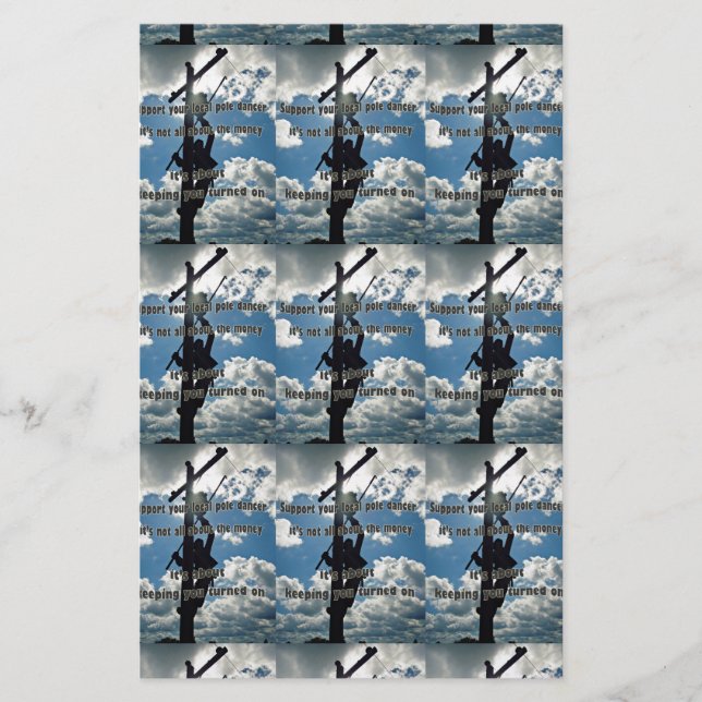 Papelería Apoye a su Lineman (Anverso)