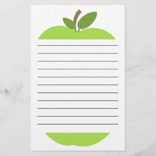 Papelería Apple verde alineó los efectos de escritorio