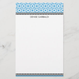 Papelería Arabesque moderno elegante personalizado
