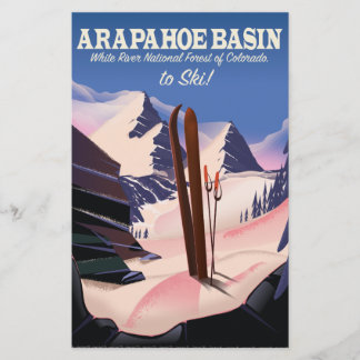 Papelería Arapahoe Basin, Bosque Nacional White River de esq