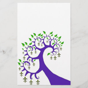 PAPELERÍA ÁRBOL DE LA FLOR DE LIS DE NOLA