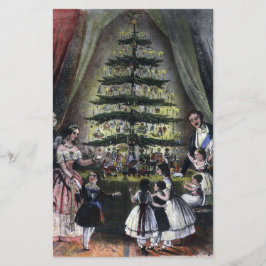 Papelería Árbol de Navidad de la Reina Victoria