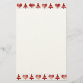 Papelería Árboles de navidad y corazones del arte