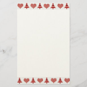 Papelería Árboles de navidad y corazones del arte