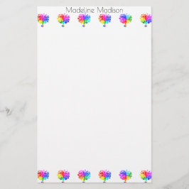 Papelería Árboles del espectro autista