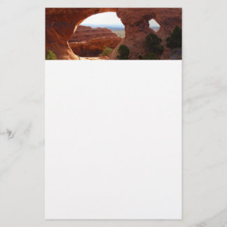 Papelería Arco de partición I en el Parque Nacional Arches