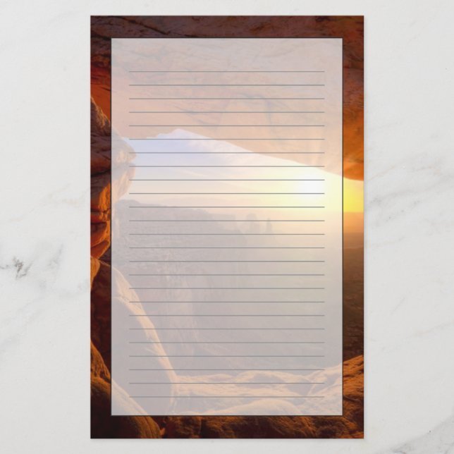 Papelería Arco Mesa, Parque Nacional de los Cañones (Anverso)