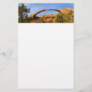 Papelería Arco Paisaje en el Parque Nacional Arches