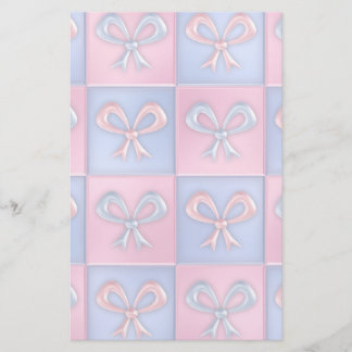 Papelería Arcos rosas y azules