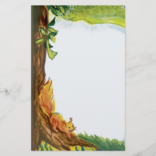 Papelería Ardilla - efectos de escritorio (Anverso)