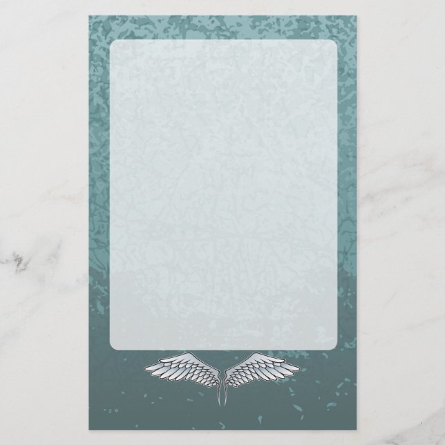 Papelería Areas grises azules (Anverso)