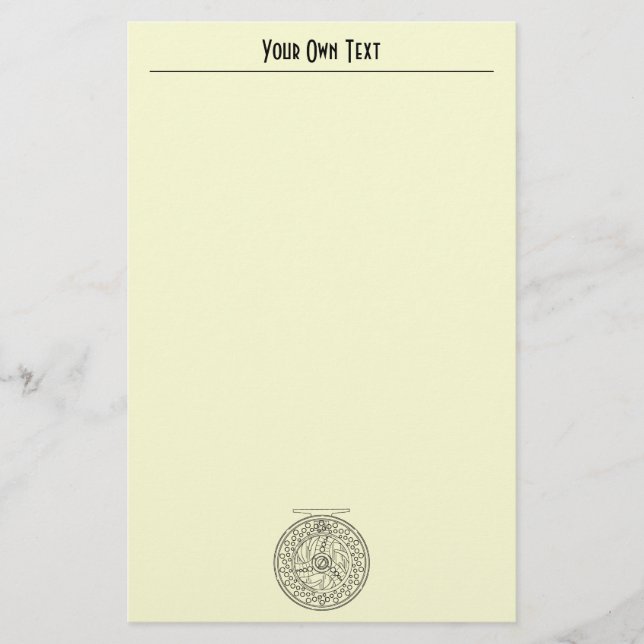 Papelería Arenque de pesca para pescador (Anverso)