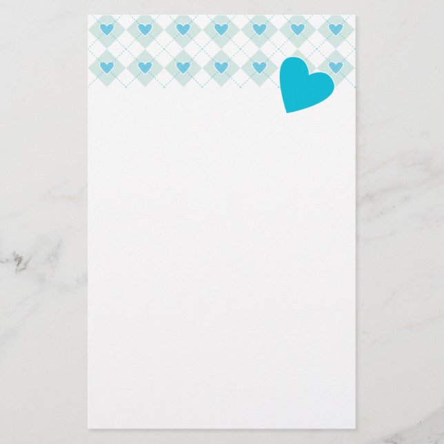 Papelería Argyle precioso (Anverso)