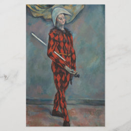Papelería Arlequín (Joker) (por Paul Cézanne)