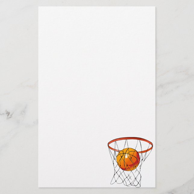 Papelería Aro de baloncesto (Anverso)