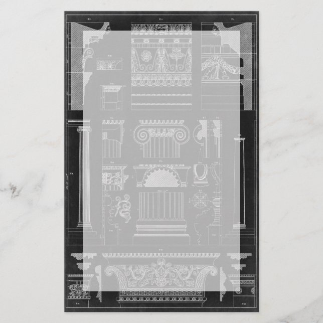 Papelería Arquitectura gráfica IV (Anverso)