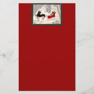 Papelería Art Deco Sleigh Ride