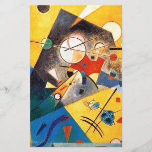 Papelería Arte abstracto armonía silenciosa Kandinsky