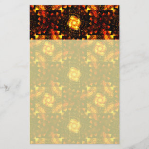 Papelería Arte abstracto moderno boho elegante dorado patrón