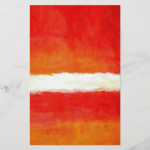 Papelería Arte abstracto moderno - estilo Rothko