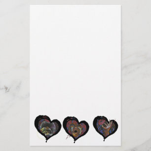 Papelería Arte del corazón de la célula falciforme