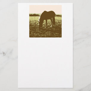 Papelería Arte pop de moda de caballo