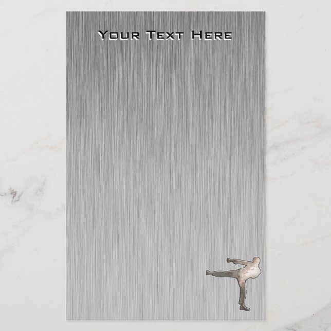 Papelería Artes marciales frescos (Anverso)