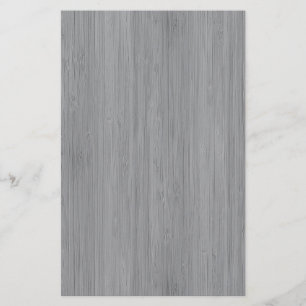 Papelería Ash Gray Bamboo Madera Grano