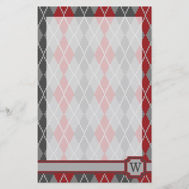 Papelería Ashes and Embers Argyle Stationery (Anverso)