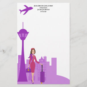 Papelería Asistente de vuelo fabuloso