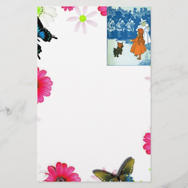 Papelería Asistente para estacionería de Oz (Anverso)