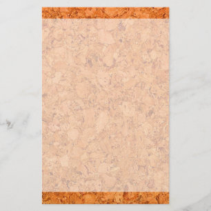Papelería Aspecto de grano de madera de corcho natural