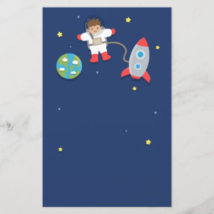 Papelería Astronauta, Nave Espacial, Espacio Exterior, Para 