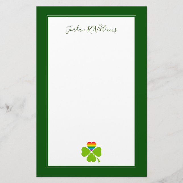 Papelería Atrapado gay (Anverso)