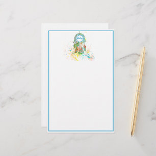 Papelería Atrapasueños salpicado personalizado
