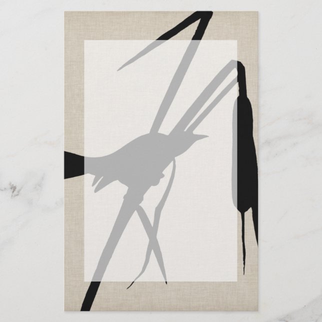 Papelería Audubon Silhouette II (Anverso)