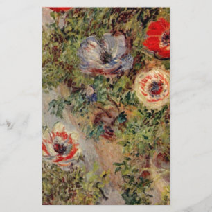 Papelería Aún-Vida de Claude Monet con los regalos del desti