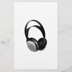Papelería Auriculares Pop Art