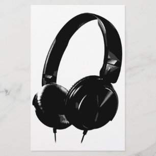 Papelería Auriculares Pop Art