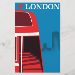 Papelería Autobús Rojo de Londres