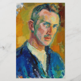 Papelería Autoretrato (de Magnus Enckell)