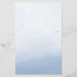 Papelería Aves del cielo azul