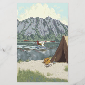 Papelería Avión Y Viajes De Pesca De Alaska Bush