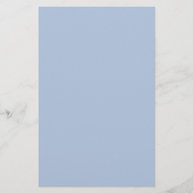 Papelería azul de acero claro (Anverso)