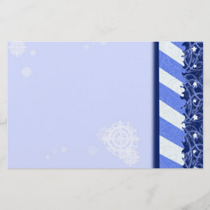 Papelería Azul del invierno